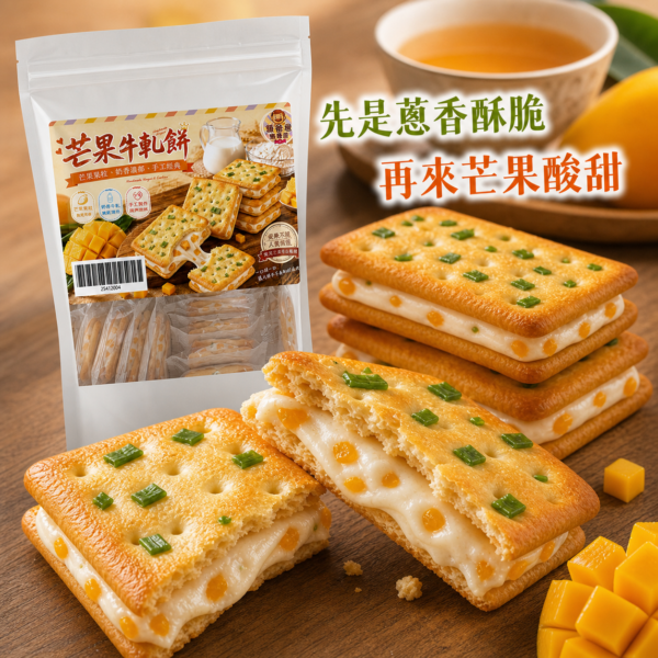 芒果牛軋餅口感風味 芒果牛軋餅口感風味