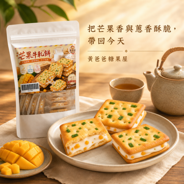 黃爸爸芒果牛軋餅購買引導 黃爸爸芒果牛軋餅購買引導